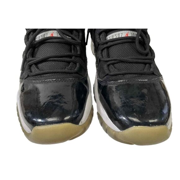 Air Jordan 11 Retro Low Infared Sneakers Size 6Y Black & White Patent Leather Bo - Picture 6 of 8